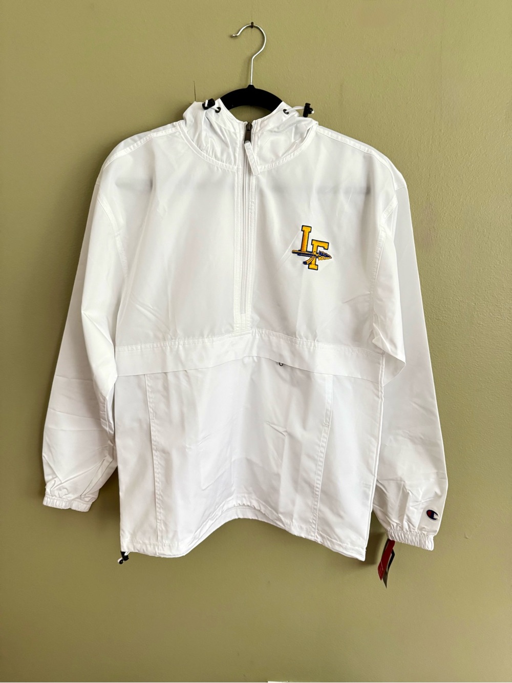 NWT Lake Forest IL Scouts Homecoming Champion Windbreaker S Alumni High School